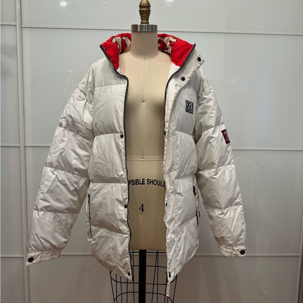Vintage puffer down jacket